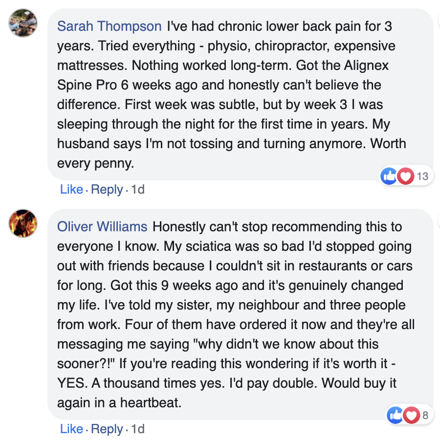 Alignex Pro Sciatica Pillow