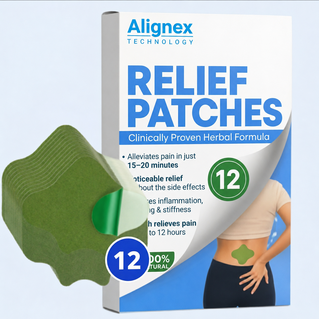 Stenosis Pain Relief Patches
